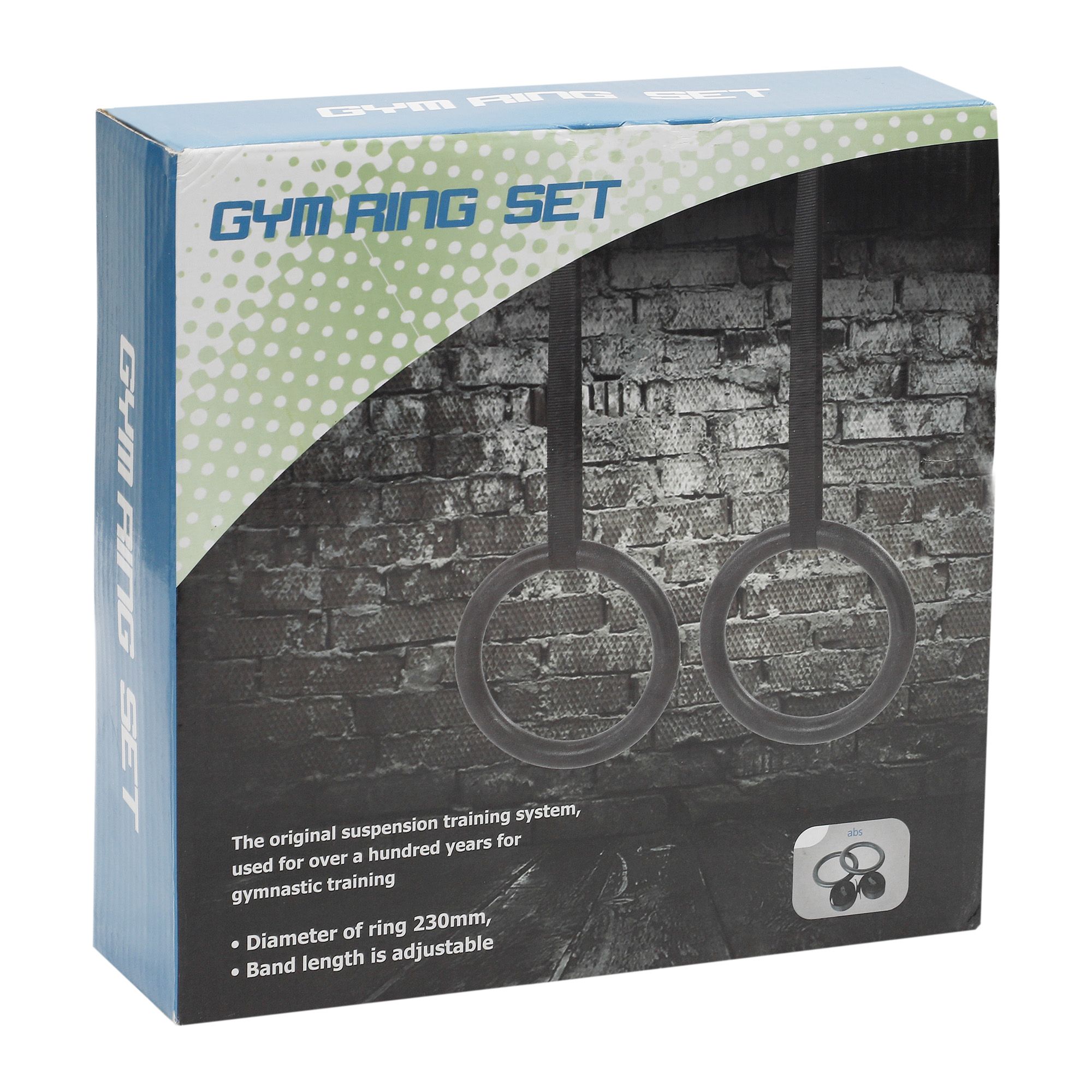 2 - Piece Gym Ring Set 230Millimeter (Brand : Ta Sports)