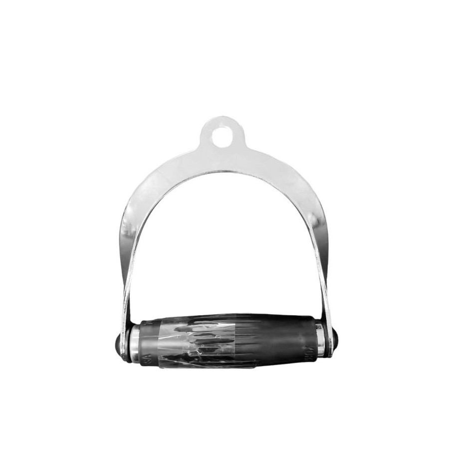 YORK DELUXE STIRRUP HANDLE W/ PU ERGO GRIPS NYLON BUSHINGS 36166
