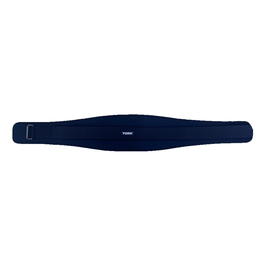 YORK 6 INCH NYLON PADDED WEIGHT LIFTING BELT S/M 85040