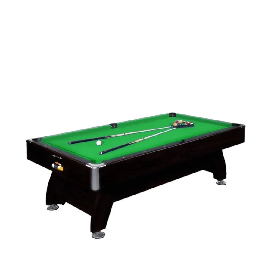 Ferro 7 Feet Wooden Billiard Table – Green PT-2W-7FT