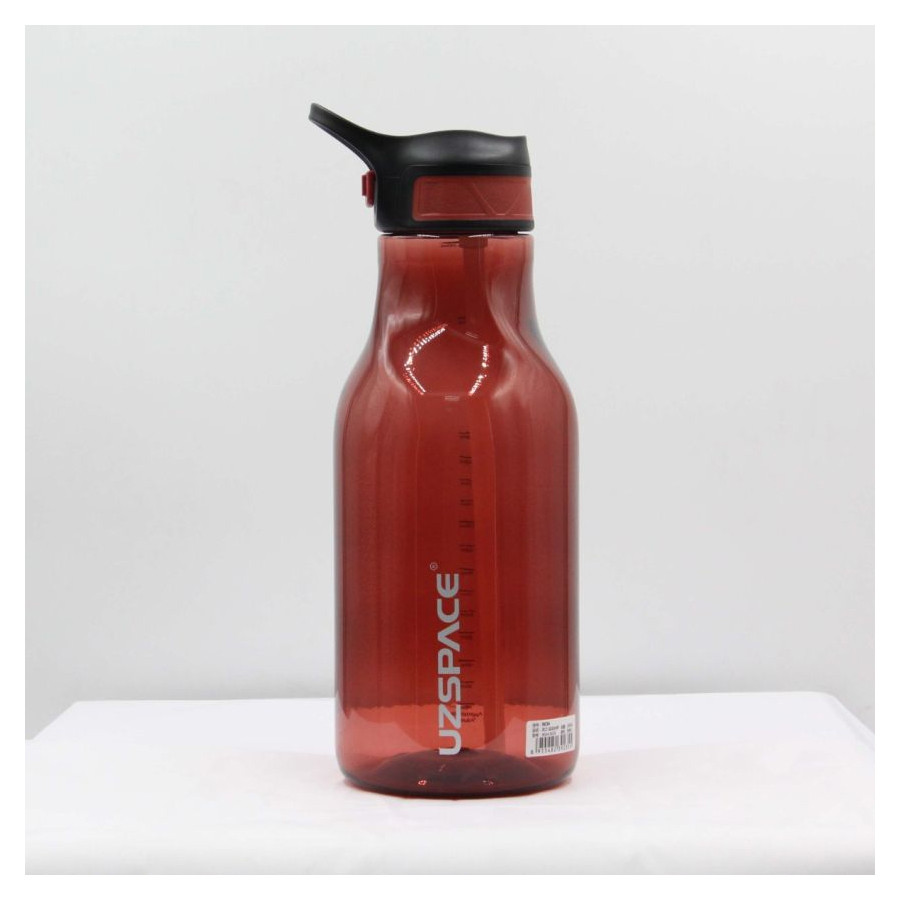 WATER BOTTLE PLASTIC TRITAN 2LTR 9034 RED