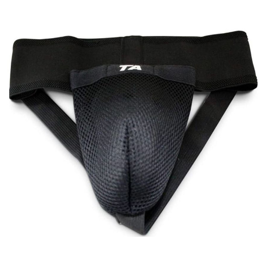 ABDOMINAL GUARD NEW WHITE/BLACK MEDIUM