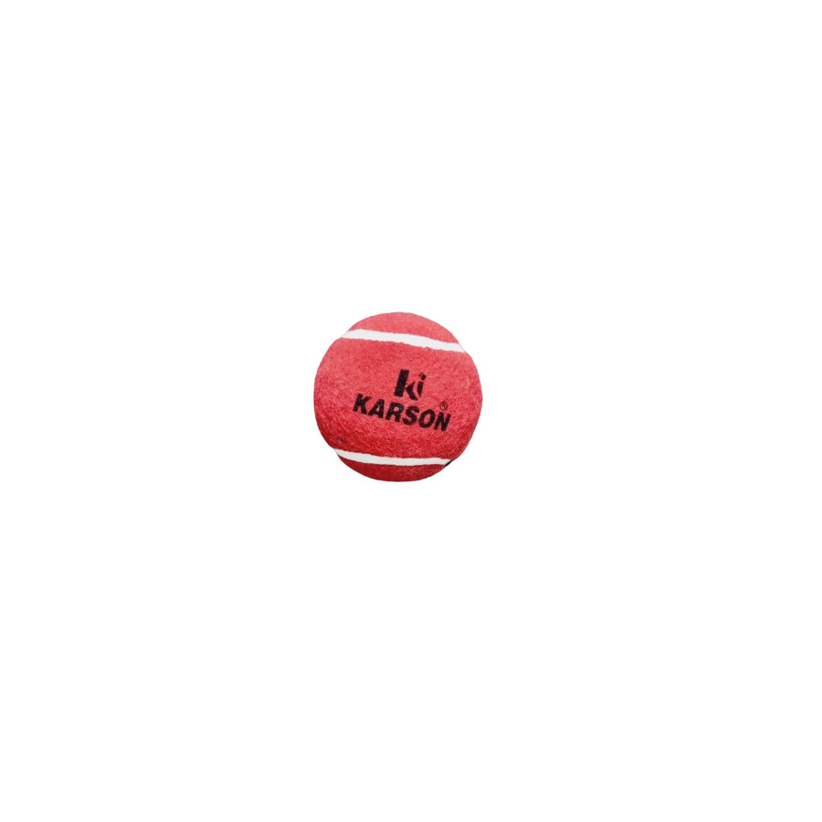 CRICKET TENNIS BALL LAWN RED
