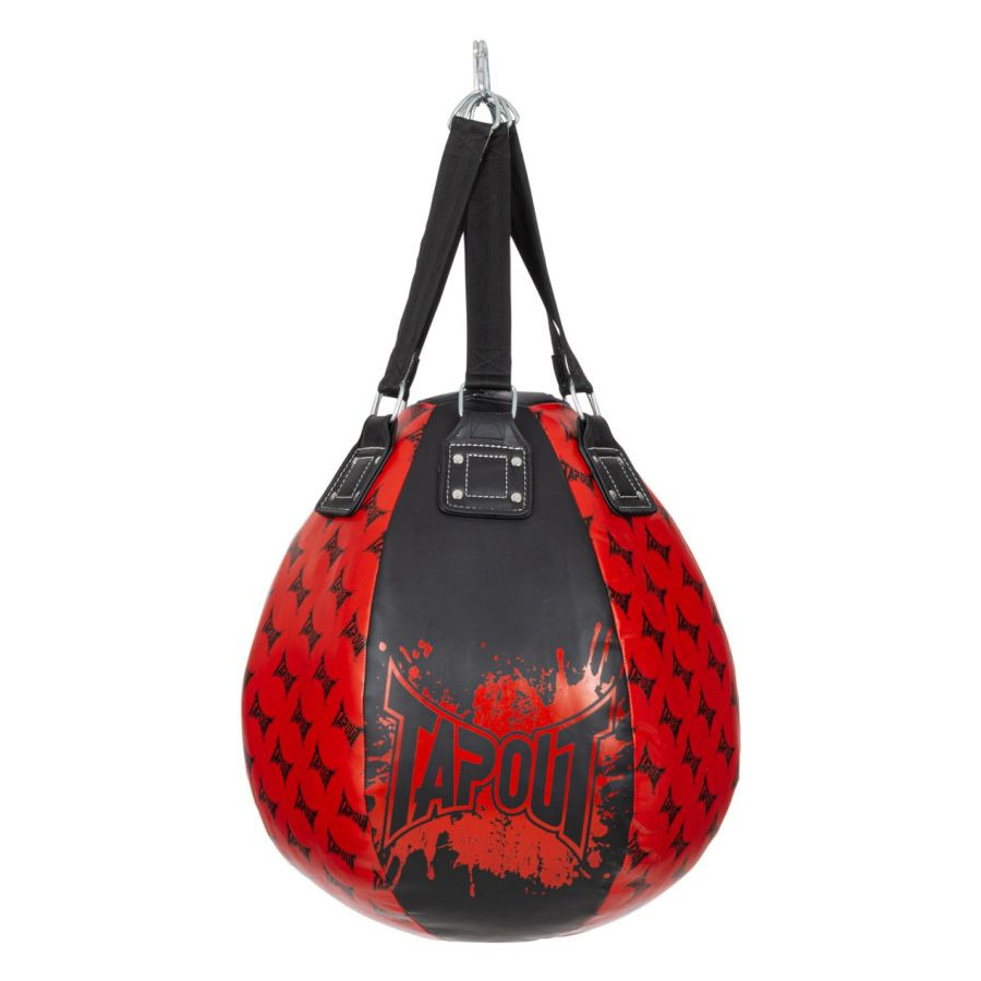 TAPOUT ARTIFICIAL LEATHER BOXING BAG 65CM 960026-1503 BLACK/RED