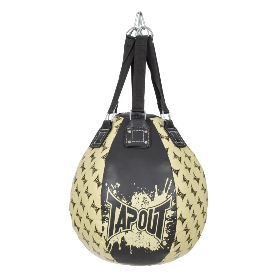TAPOUT ARTIFICIAL LEATHER BOXING BAG 65CM 960026-8323 BLACK/ECRU