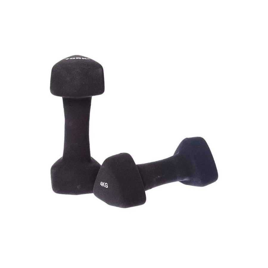 York Fitness Trangle Neoprene Dumbell 4Kg 60489 @Fs
