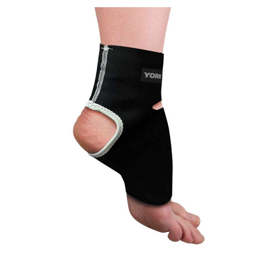 YORK ADJUSTABLE ANKLE SUPPORT 85084 BLACK