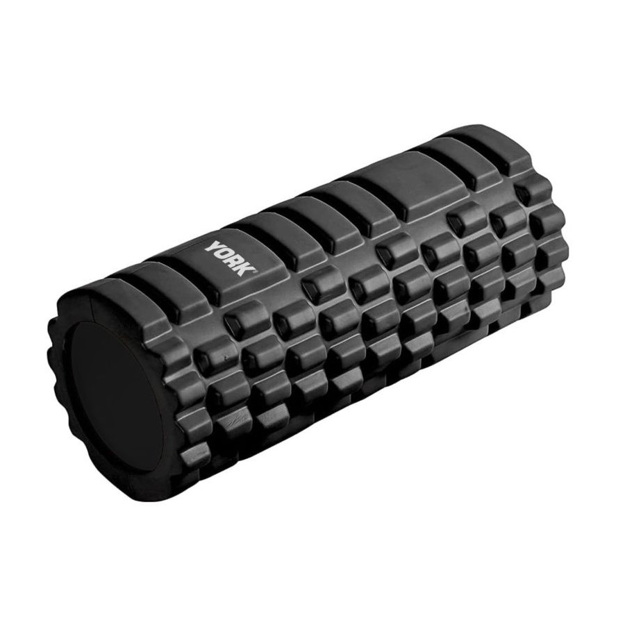 YORK HOLLOW EVA FOAM ROLLER 13.6X33.6X14.4 CM - 954 GRM BLACK 82030