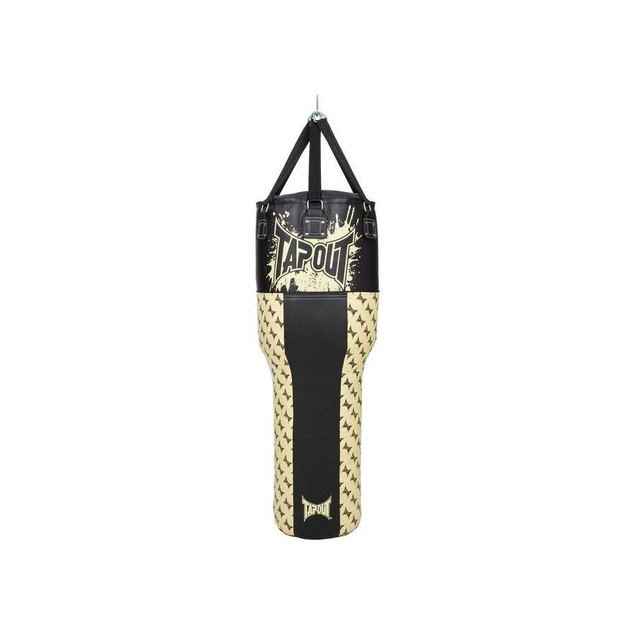 TAPOUT ARTIFICIAL LEATHER HOOK AND JAB BAG 150CM 960024-8323 BLACK/ECRU
