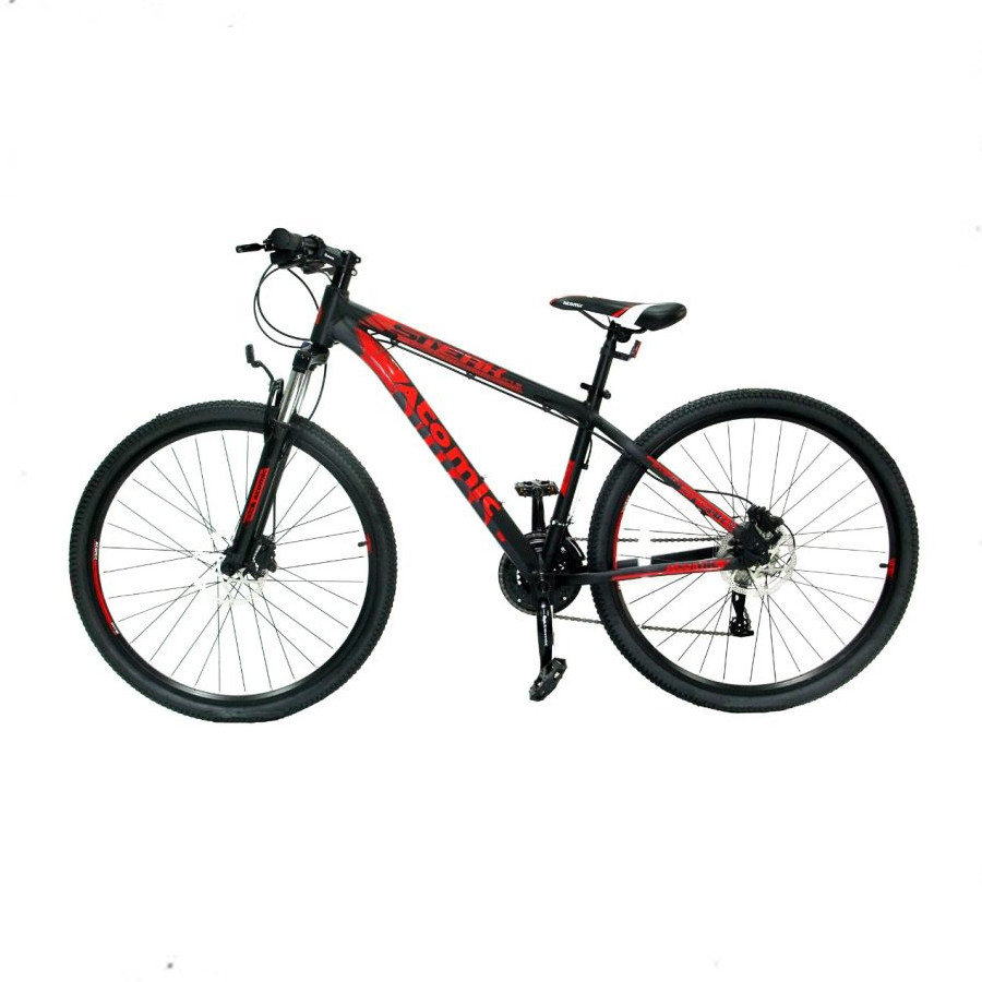 BSA ATOMIC MOUNTAIN BIKE ALLOW MTB 27.5" RS26M57 BLACK-RED
