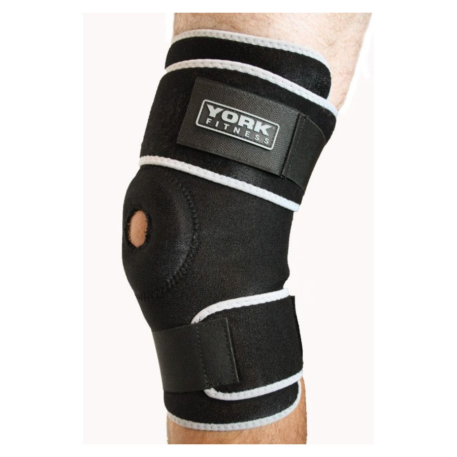 YORK ADJUSTABLE KNEE SUPPORT 85080 BLACK