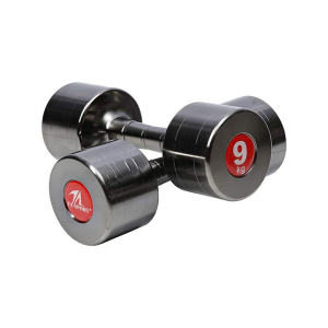 Fixed chrome dumbbell hd1702 9kg