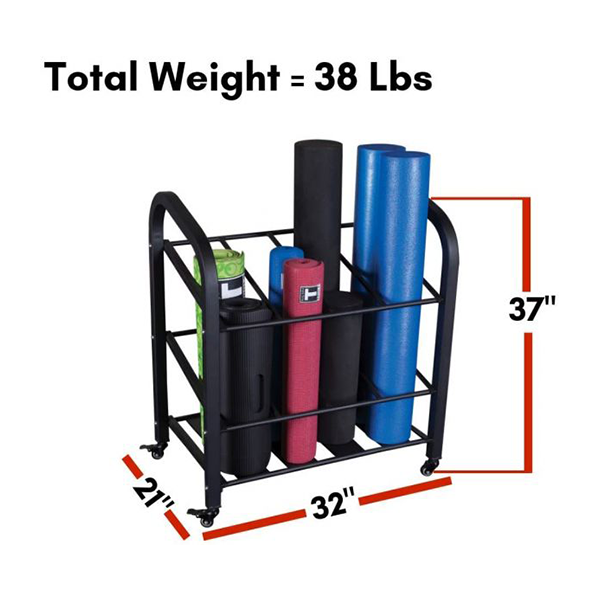 Rolling Storage Cart 1 (brand Body Solid)