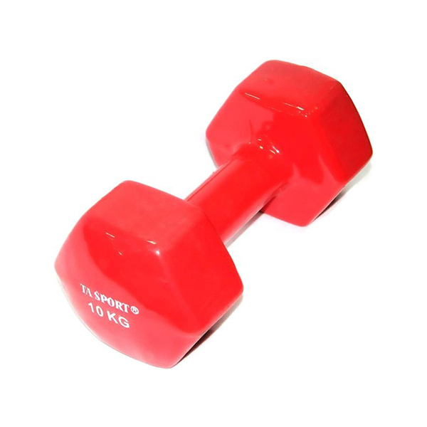 Vinyl Dumbbell Ta Kz22 Blu 10kg