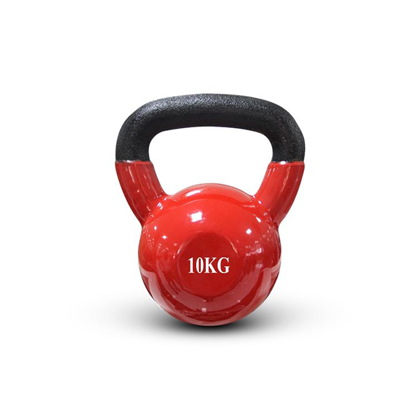 Vinyl Kettlebell 10kg Comfort Grip Wide Handle Zkb5 (brand Ta Sport)