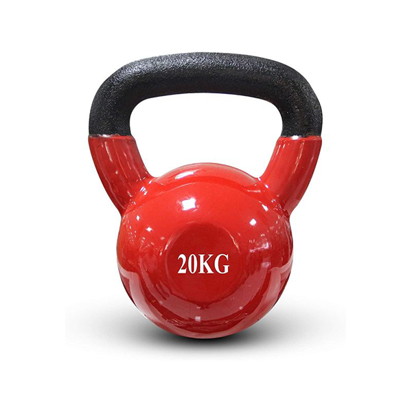 Vinyl Kettlebell Blk Red 20kg Zkb5 Featured