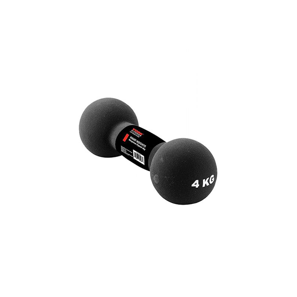 York fitness neoprene dumbell 4kg 60283 @fs