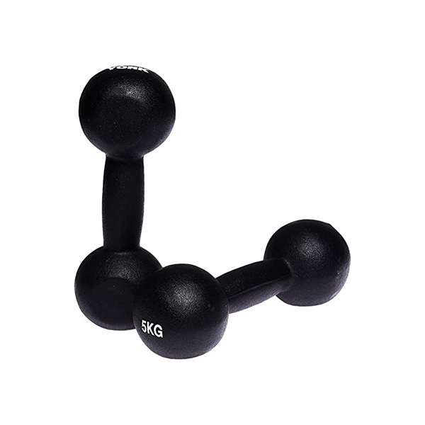 York Fitness Neoprene Dumbell 5kg 60284 @fs