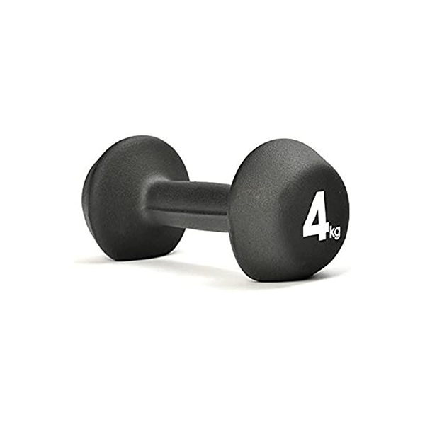 York Fitness Trangle Neoprene Dumbell 4kg 60489 @fs