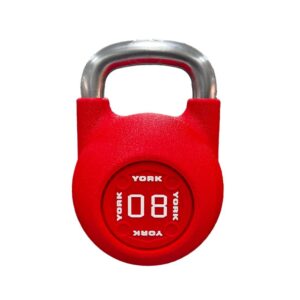 York pu competition kettlebell 8kg red db2183